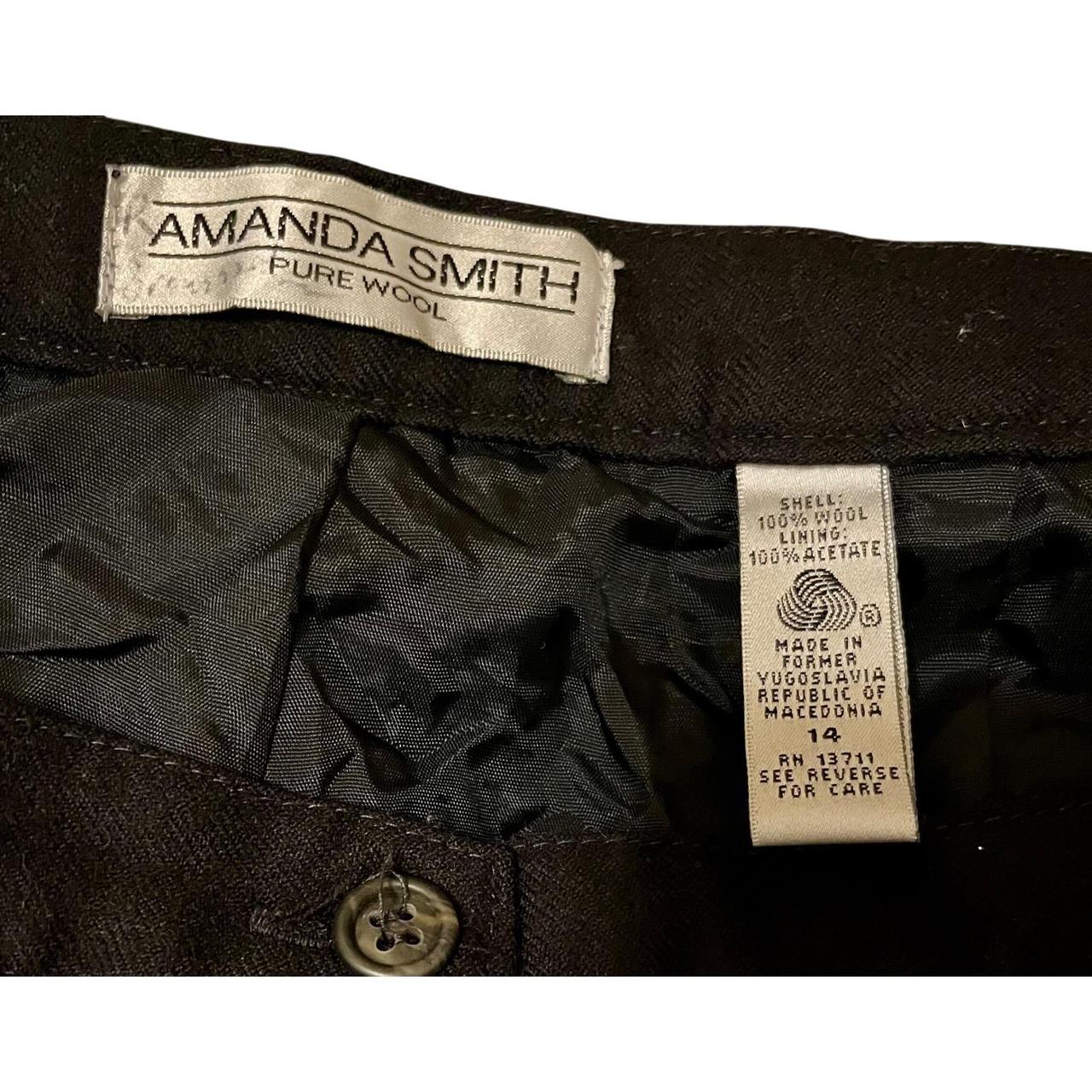 Source Unknown Women's Tailored trousers - Black … - image 7