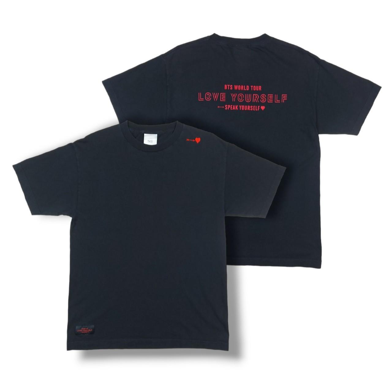 Kpop BTS World Tour Love Yourself T-Shirt Short Sleeve Tee T