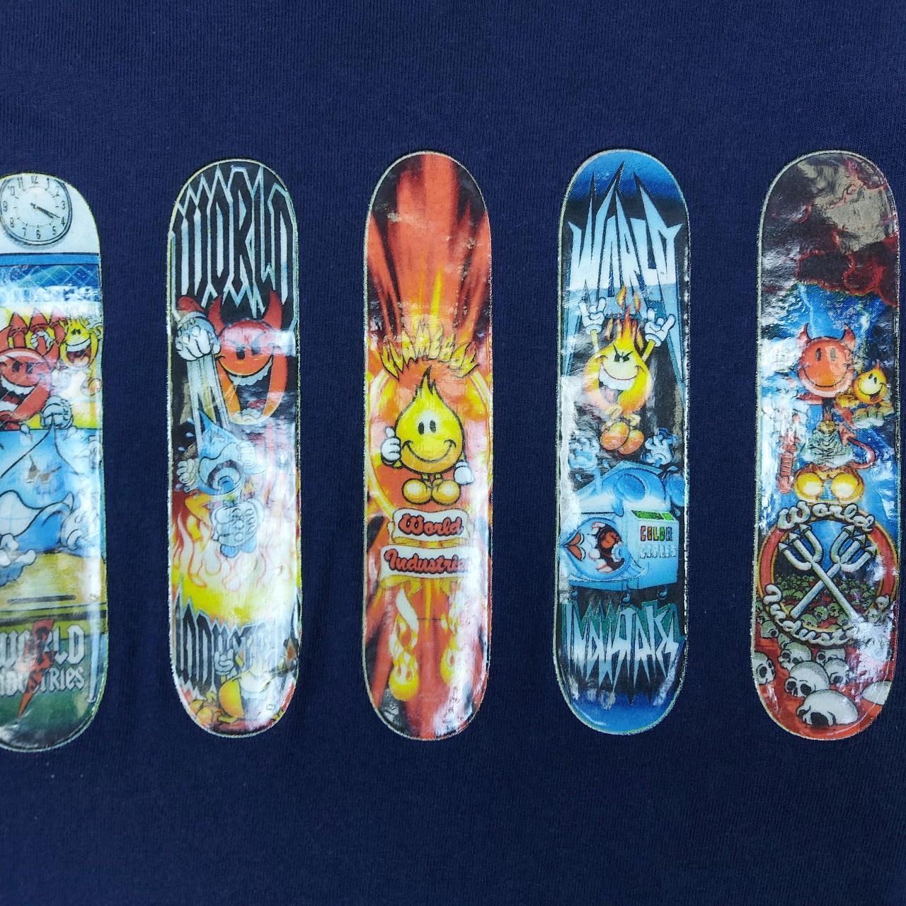 Vintage 90s Y2K World Industries Skateboard | Depop