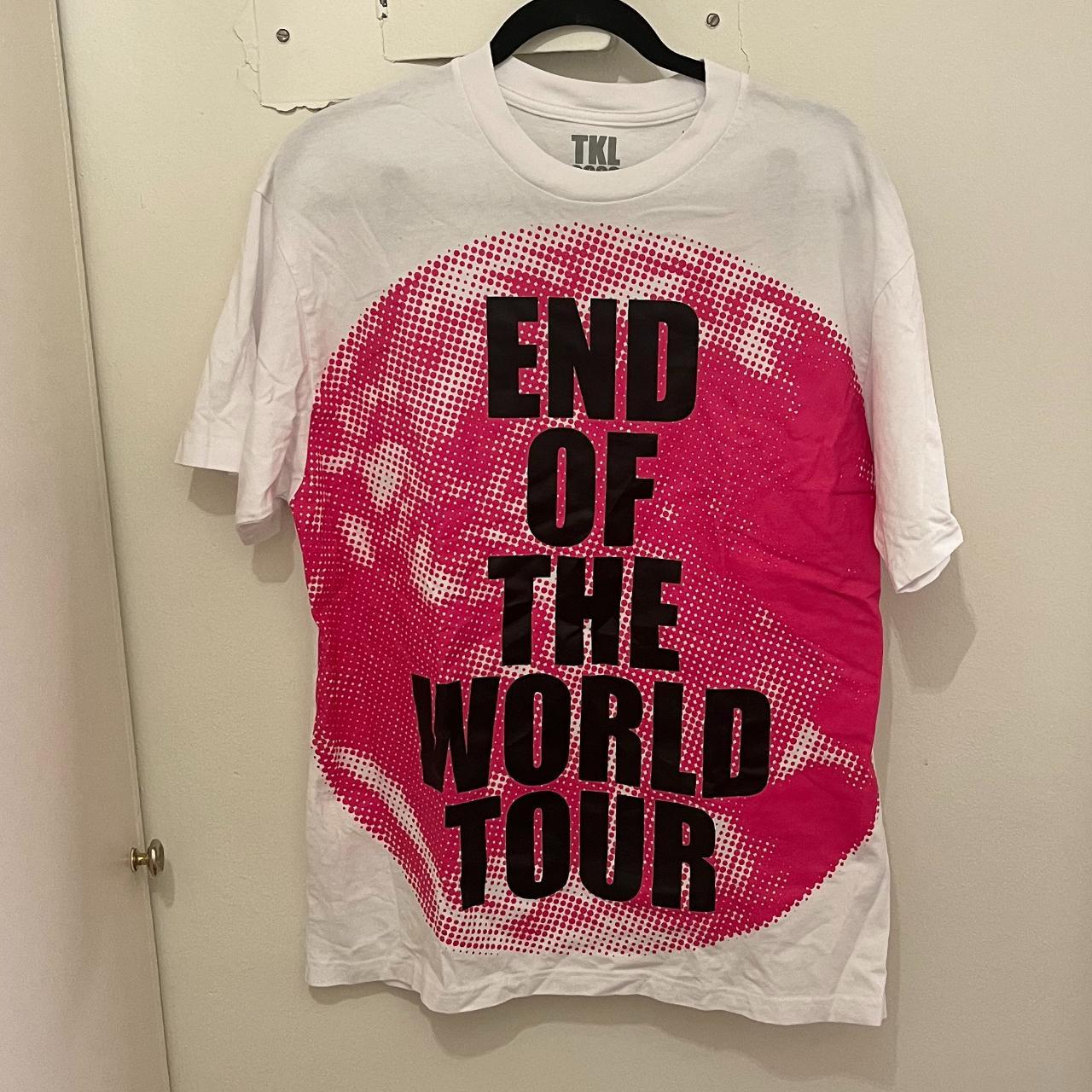 The Kid Laroi ツアーTシャツ 2022 The Kid Laroi TKL End of the World long Sleeve Tour T Shirt