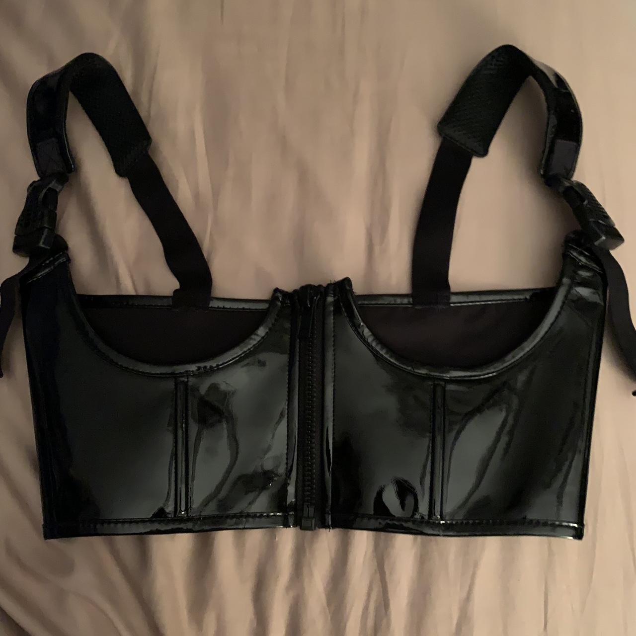 Small Poster Girl Under bust corset used once, in... Depop