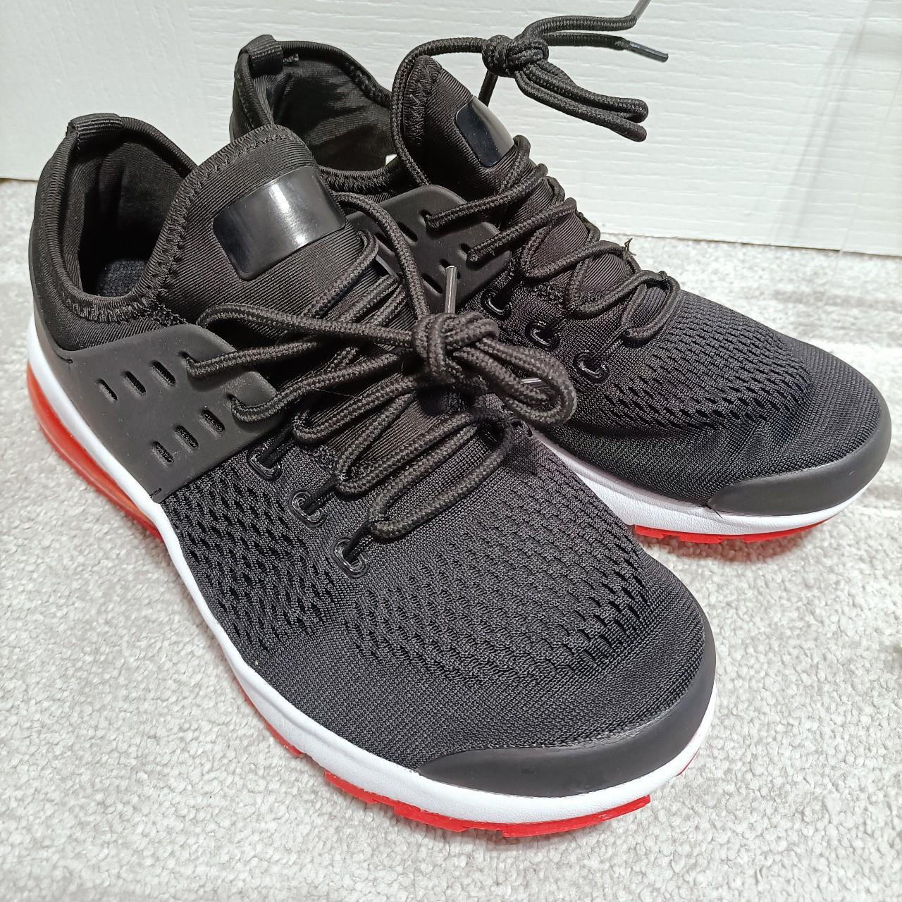 tesco ladies black trainers