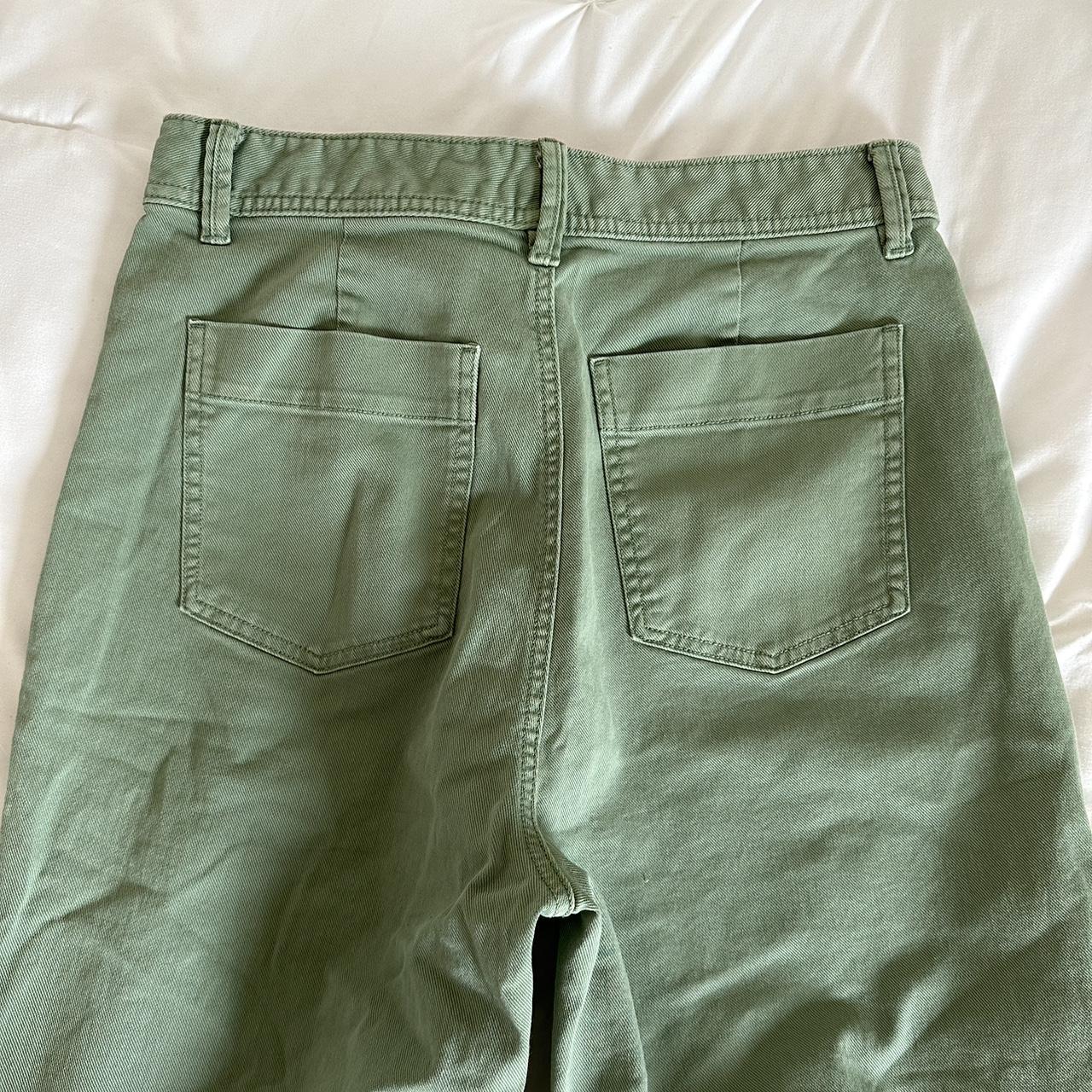 Gap Women's Green Jeans | Depop