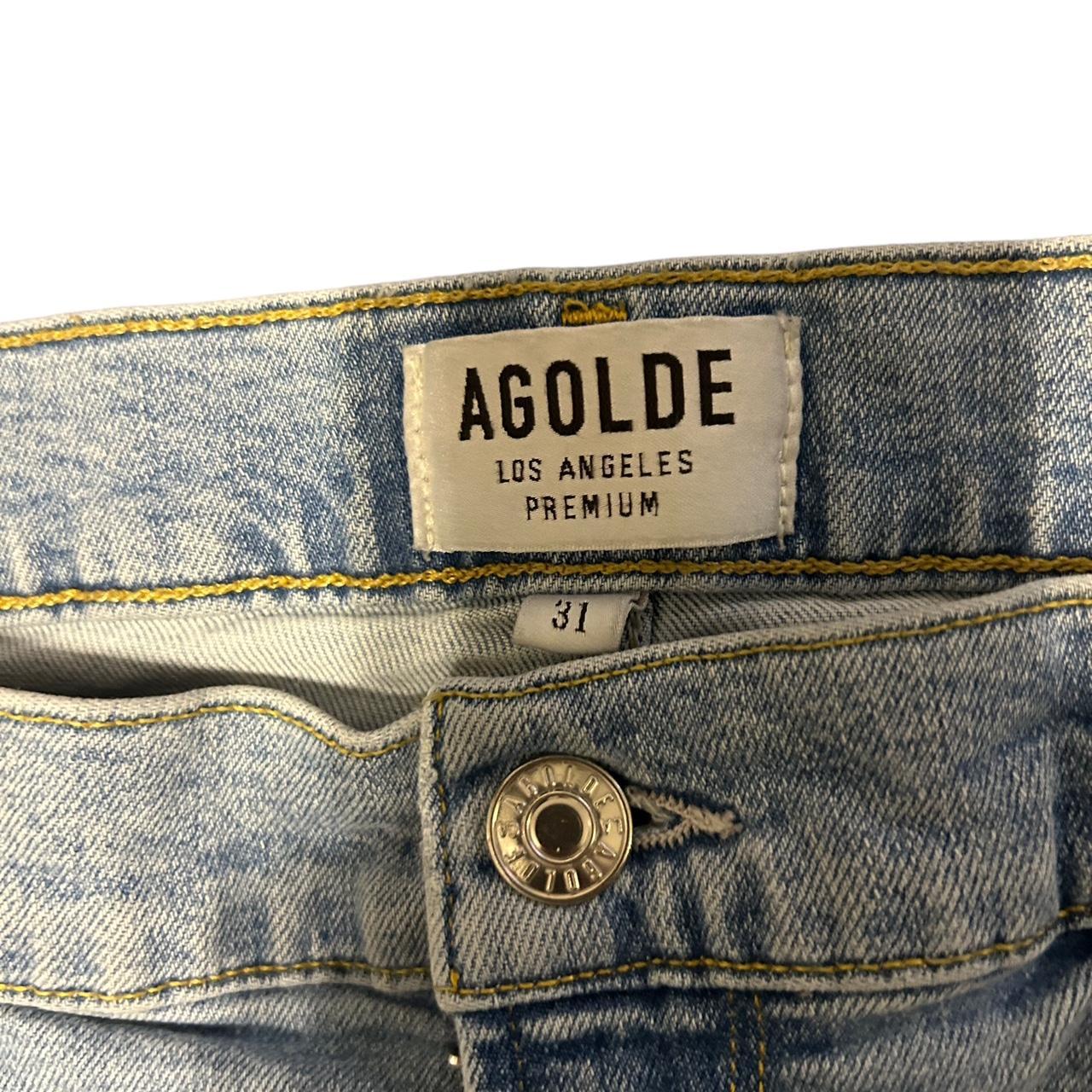 AGOLDE Isabel Slim Boyfriend Jeans Dreamer Depop