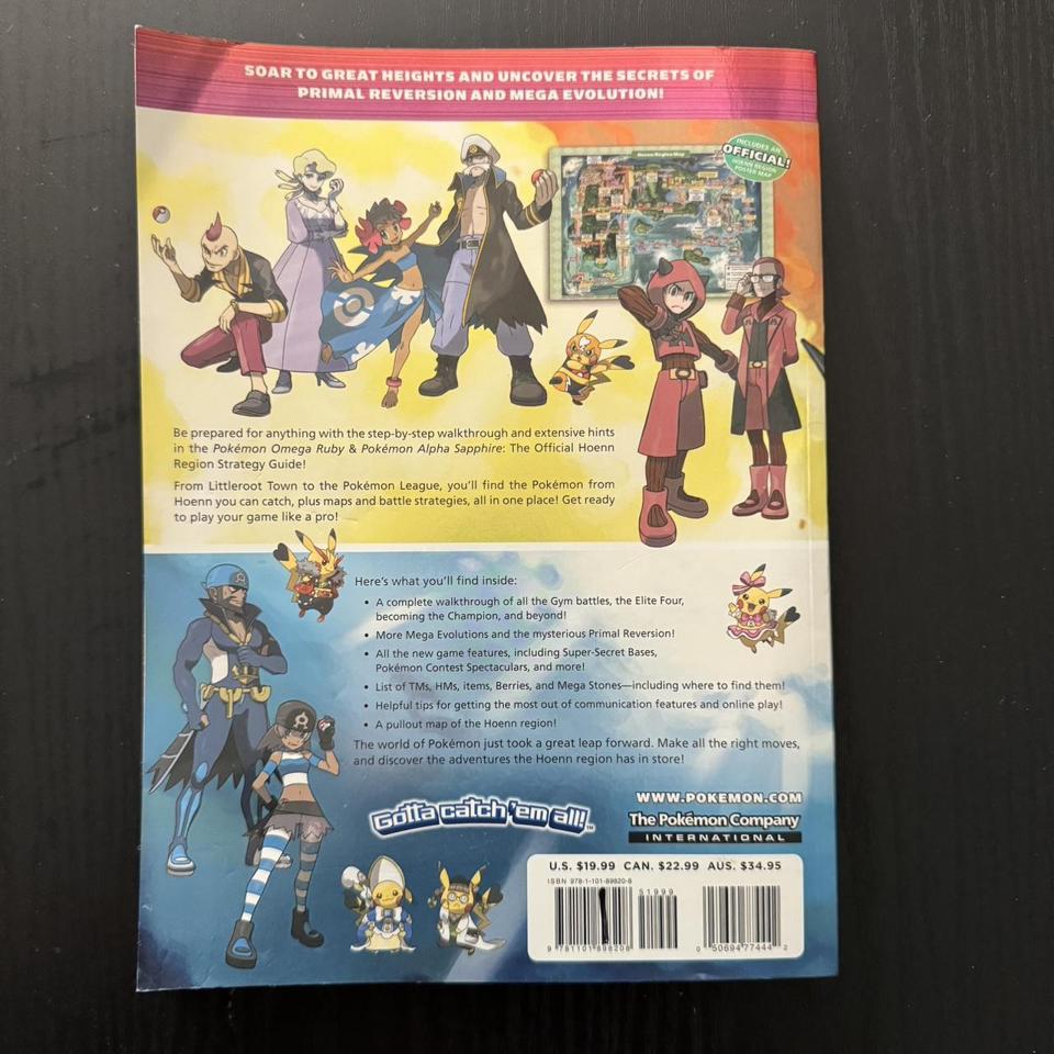 Pokemon Omega Ruby x Alpha Sapphire strategy guide Depop