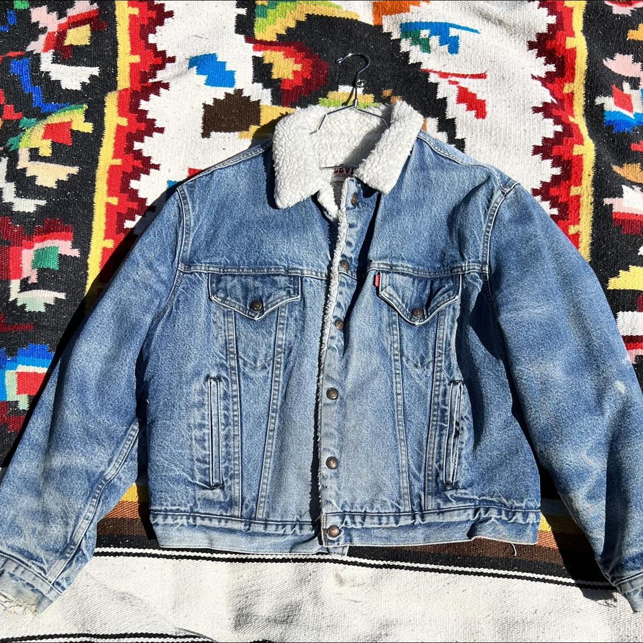 Levi s sheep wool lined denim jacket