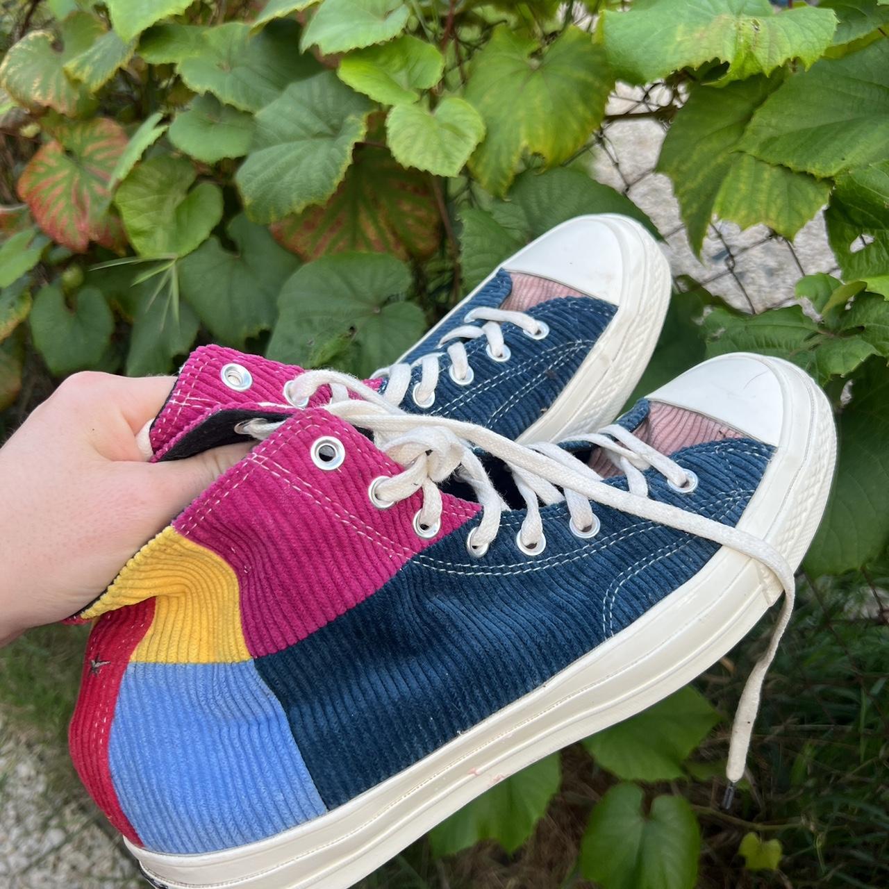 Converse corduroy patchwork online