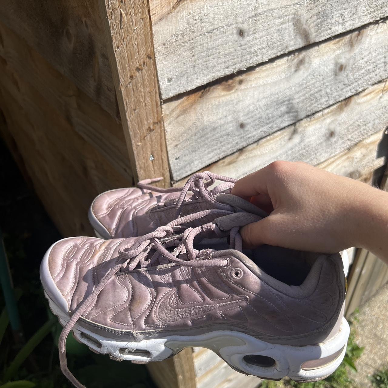 Nike AirMax x TN pink satin Depop