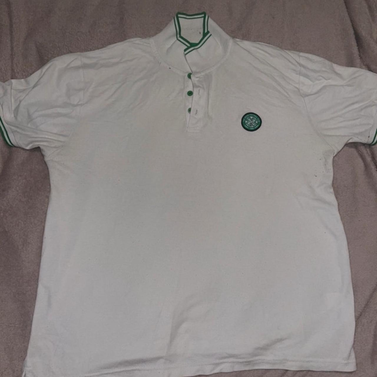 Celtic Fc polo Worn a few times Oose all over... - Depop