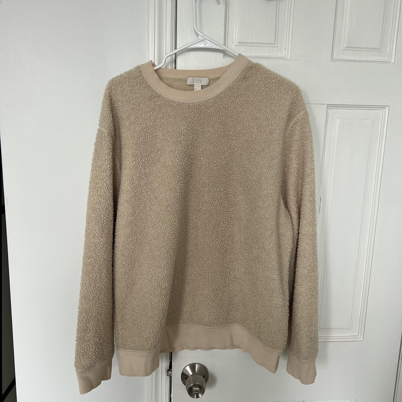 COS Teddy Sweatshirt - ShopStyle Crewneck Sweaters