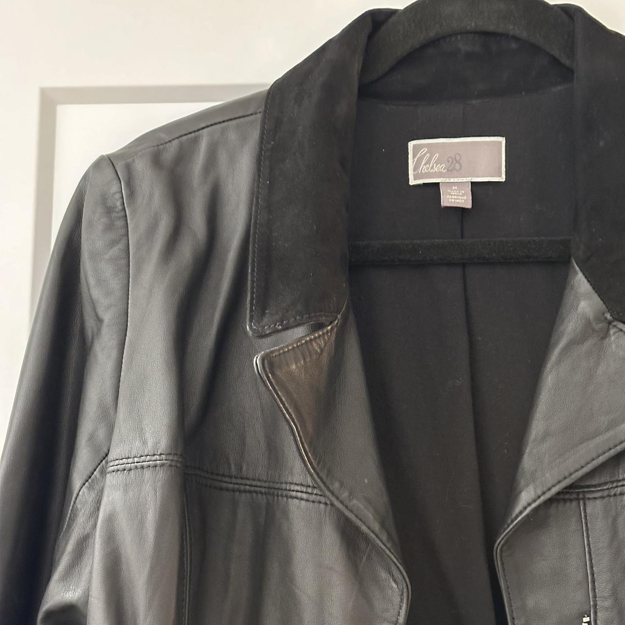 Chelsea28 leather outlet jacket