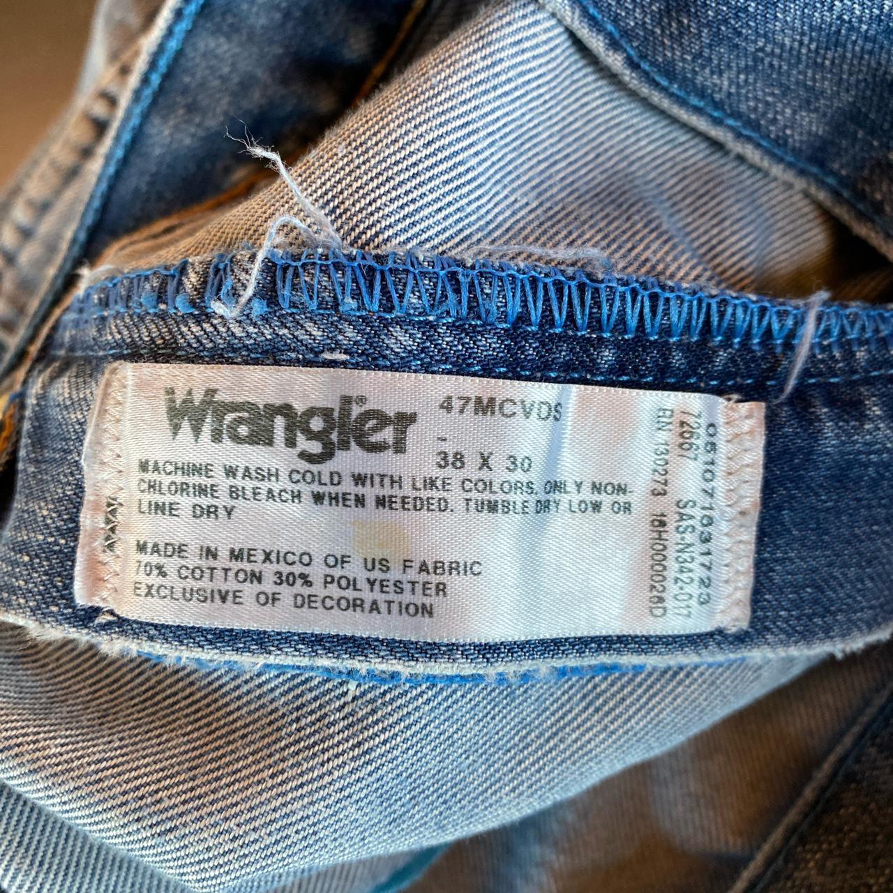 Wrangler Men's Blue Jeans | Depop