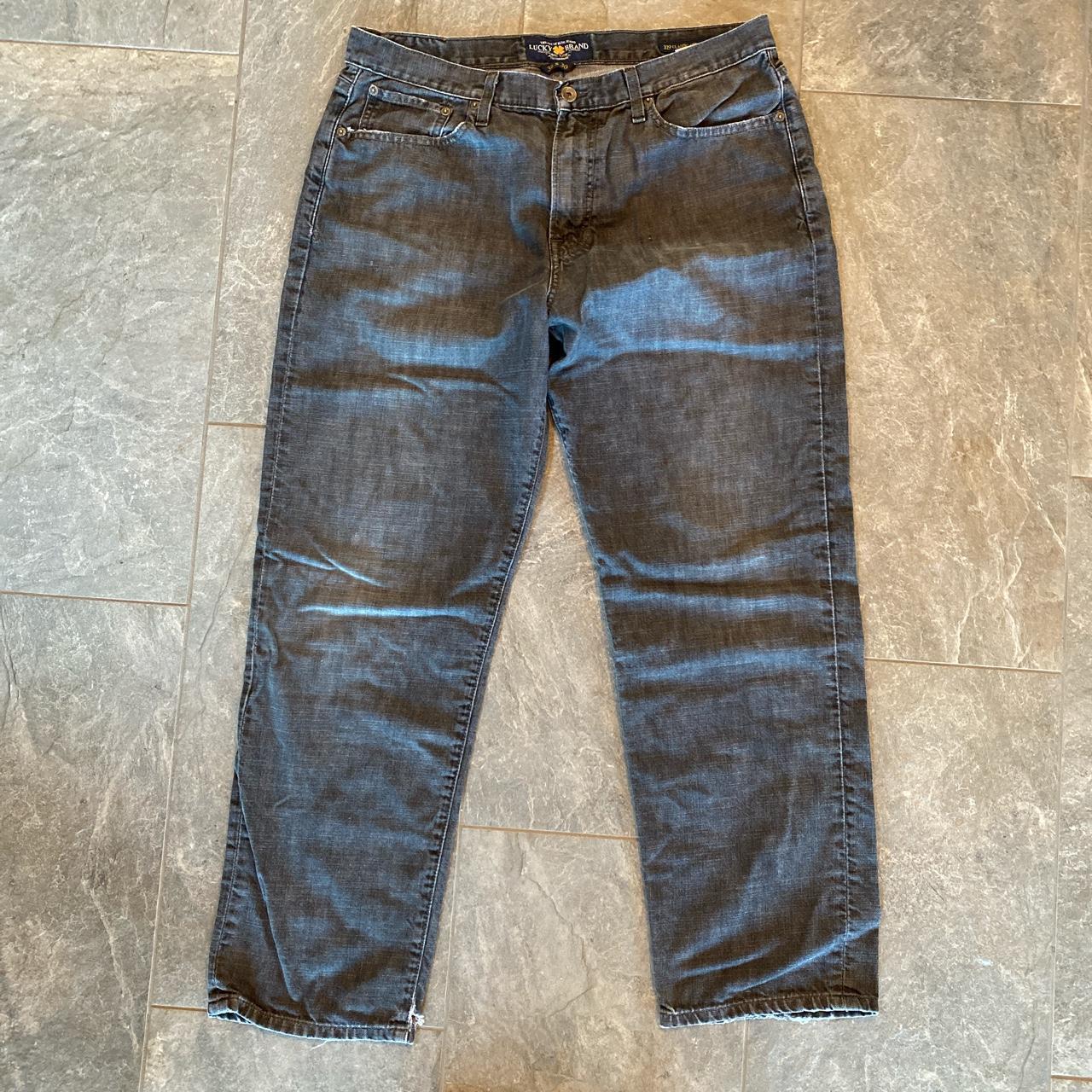 Lucky Brand Men's Black Jeans | Depop