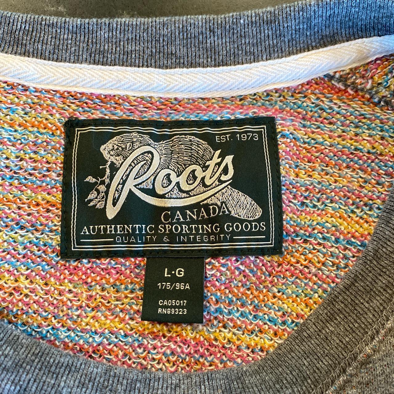 Roots Canada maple leaf upscale lightweight colorful... Depop