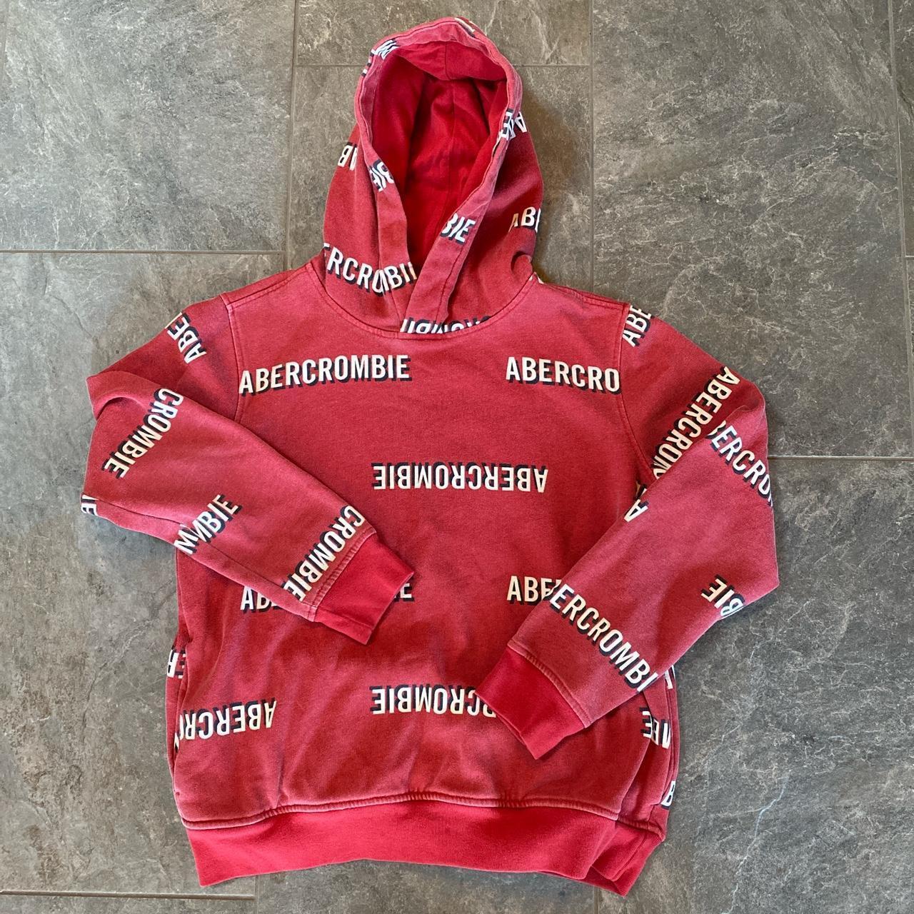 Abercrombie deals red hoodie