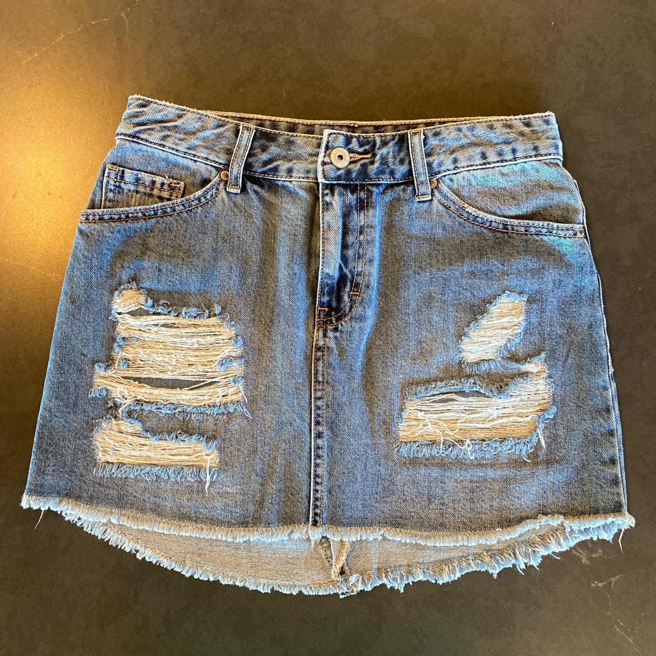 Lf star shop jean skirt