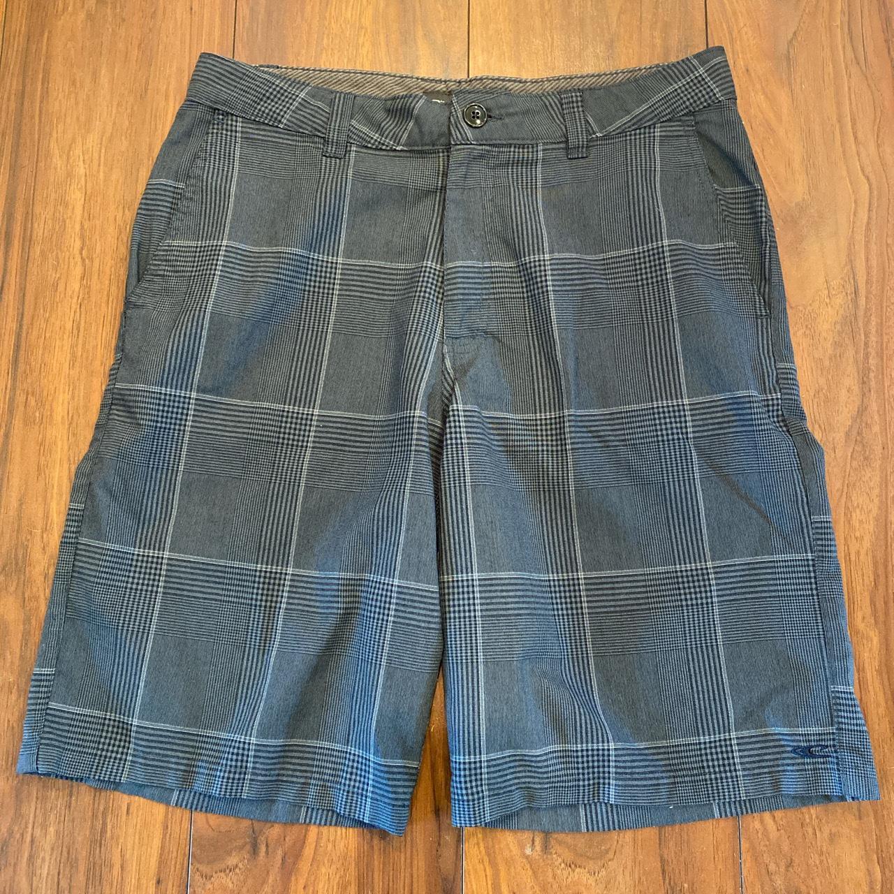 Men's O'Neill shops Gray Plaid Board Shorts