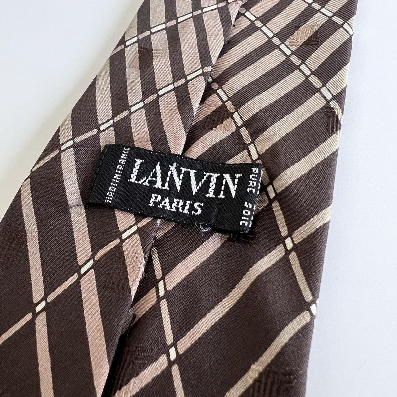 lanvin paris tie