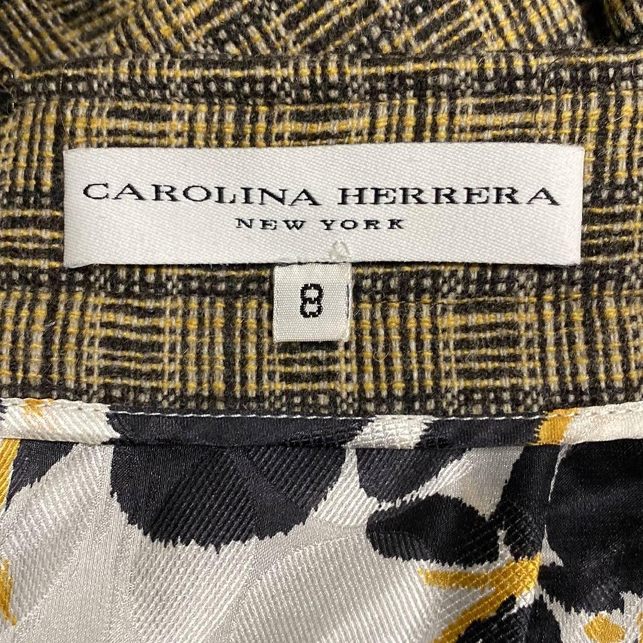 Carolina Herrera Women's Brown and Yellow Skirt (3)