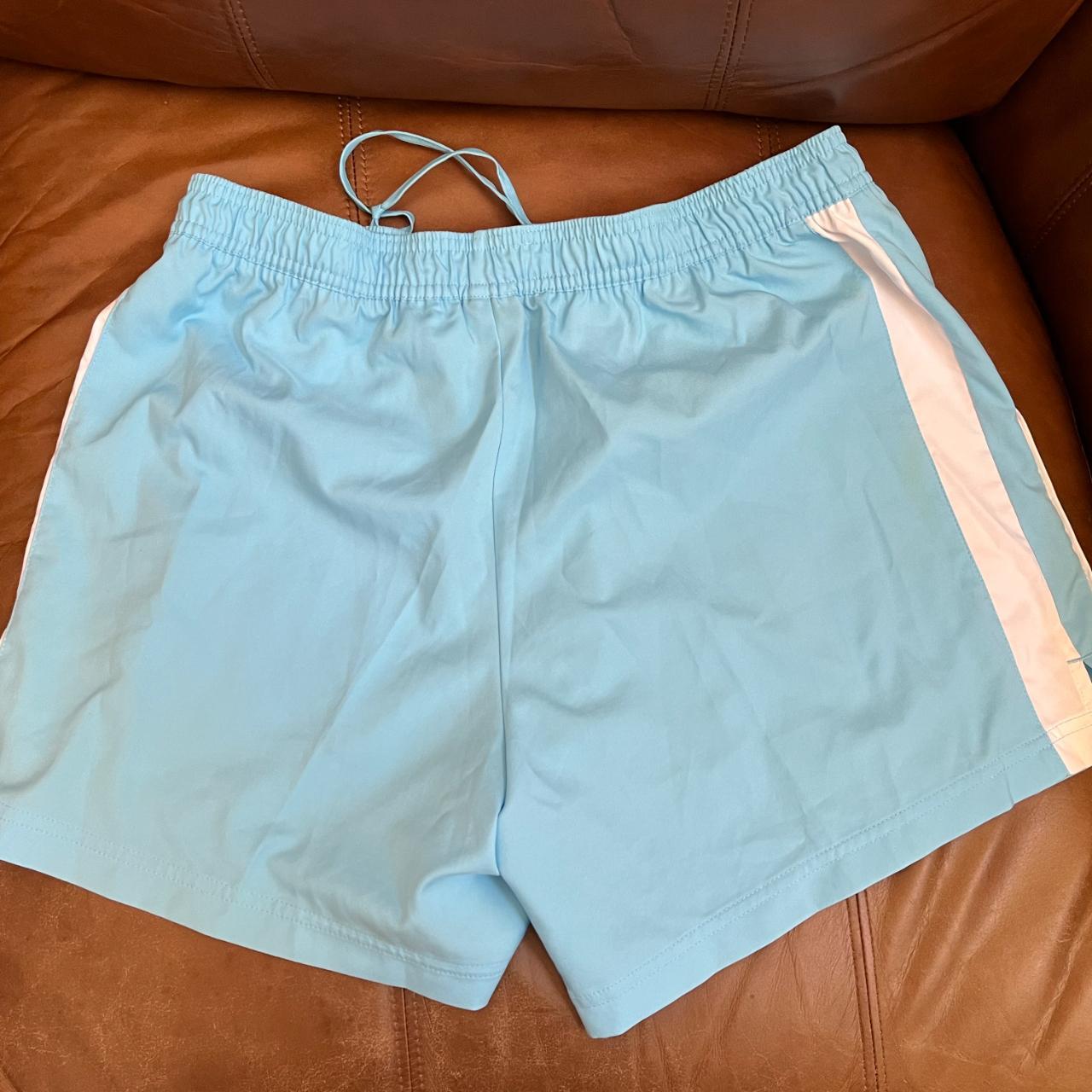 Nike Sportswear blue and white shorts Fit Dry... - Depop