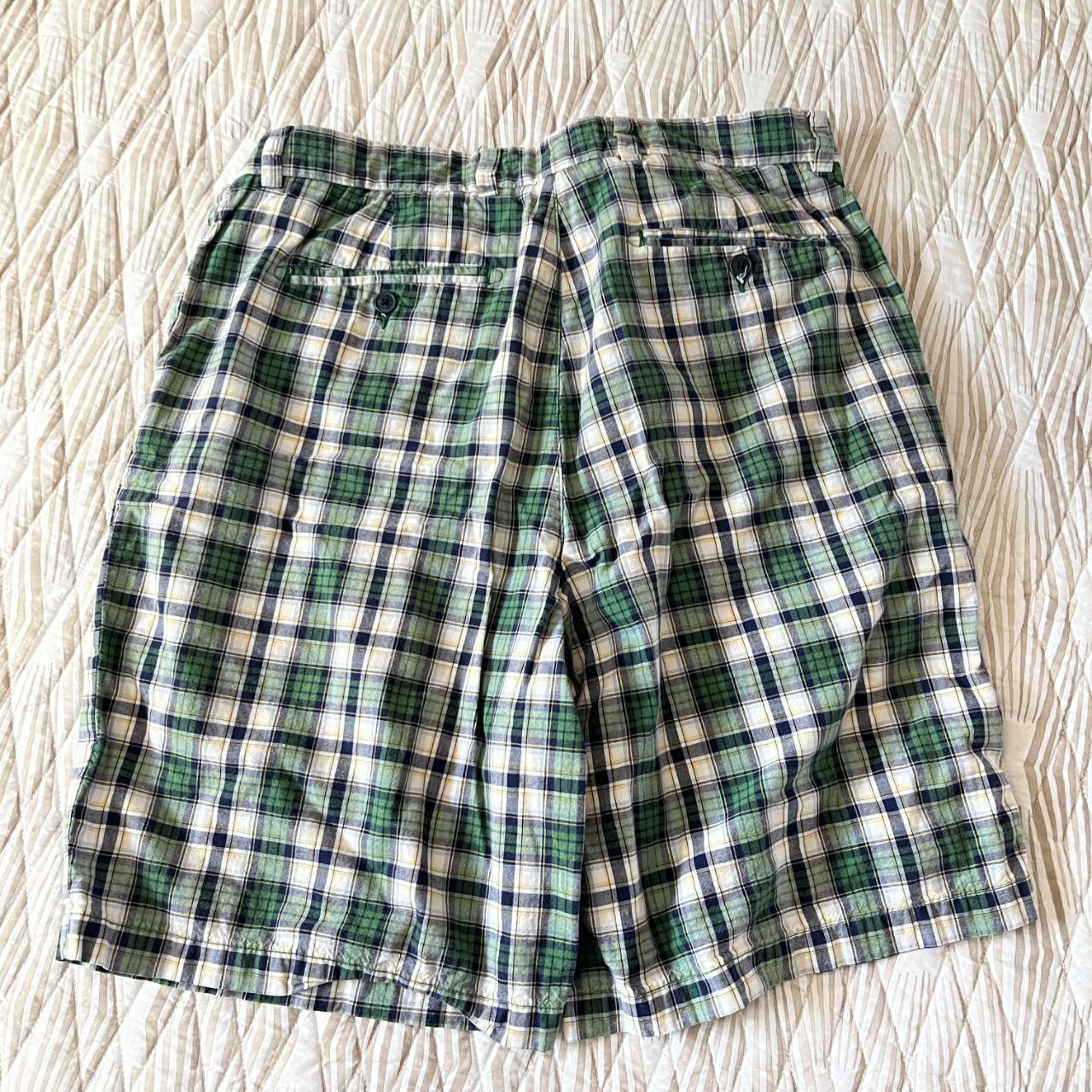 Tommy Hilfiger plaid shorts, cotton Size 36, 21.5”... - Depop