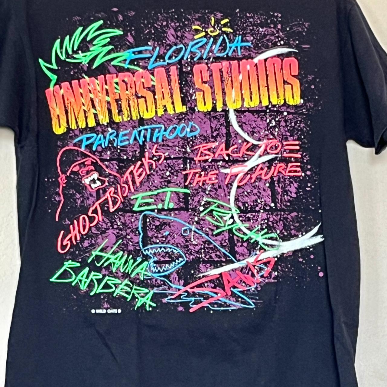 1990s Universal Studios t-shirt Wild Oats design,... - Depop