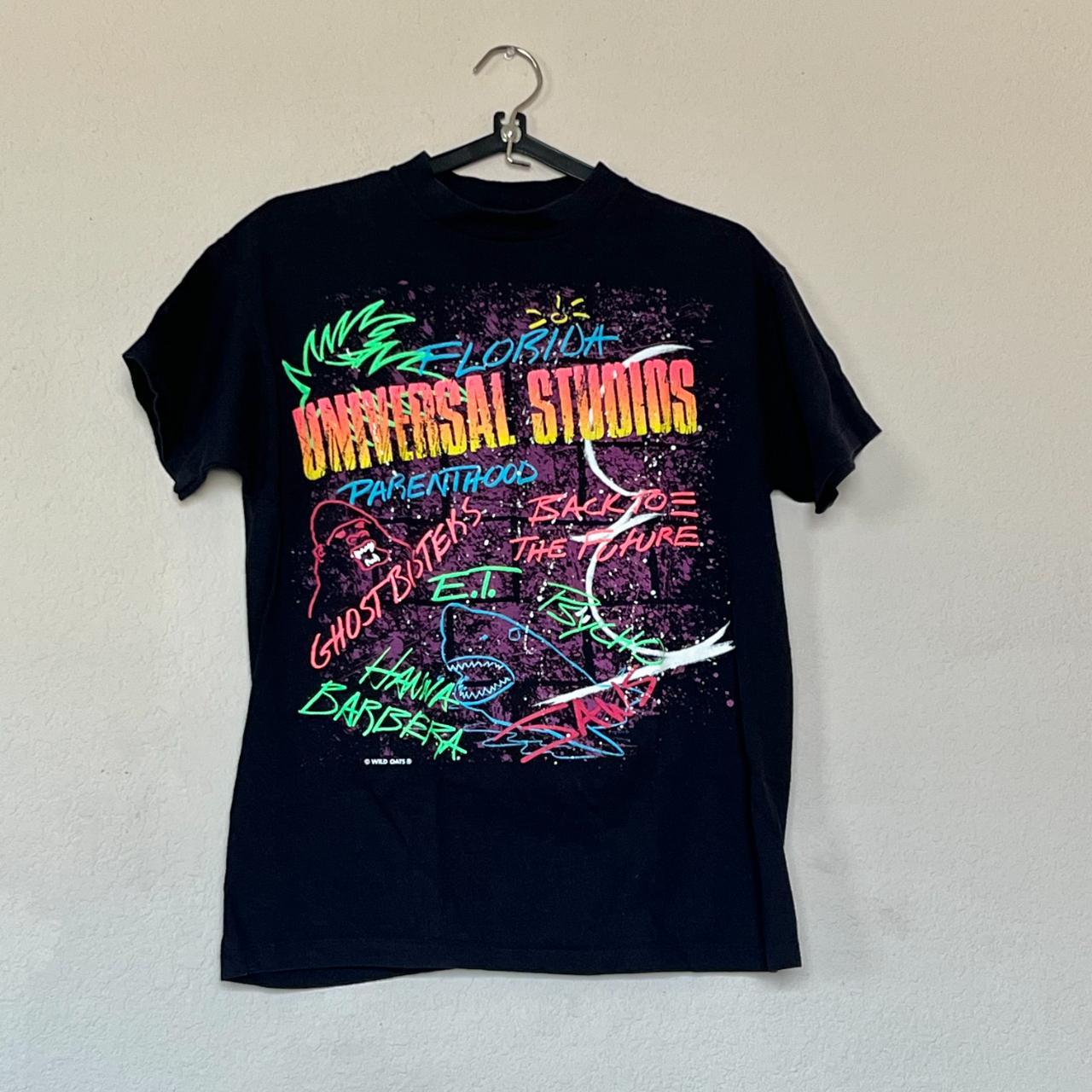 1990s Universal Studios t-shirt Wild Oats design,... - Depop
