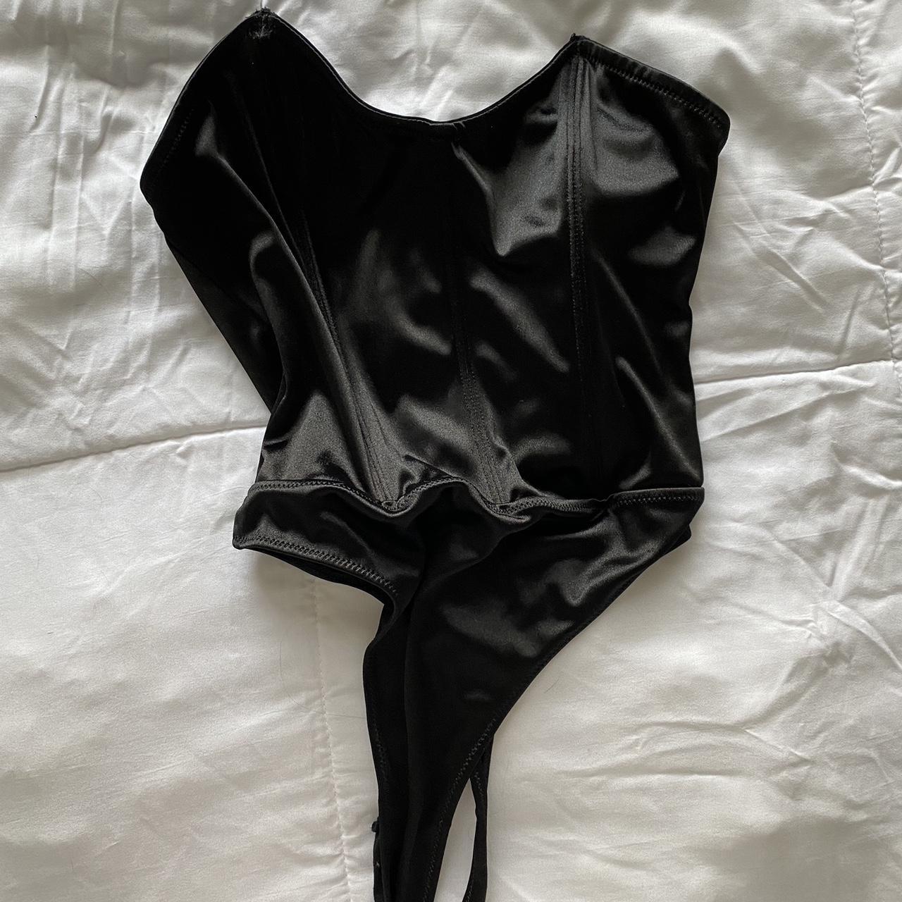 Forever 21 Women's Black Bodysuit Depop