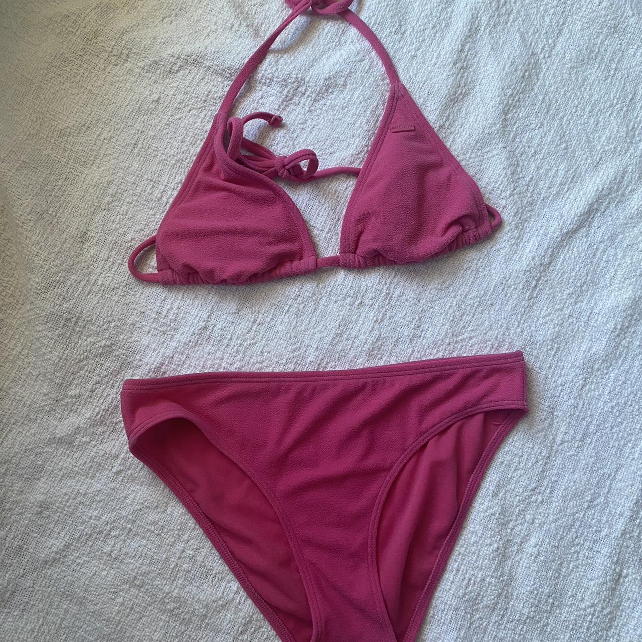 Roxy pink bikini Excellent condition Worn twice... - Depop