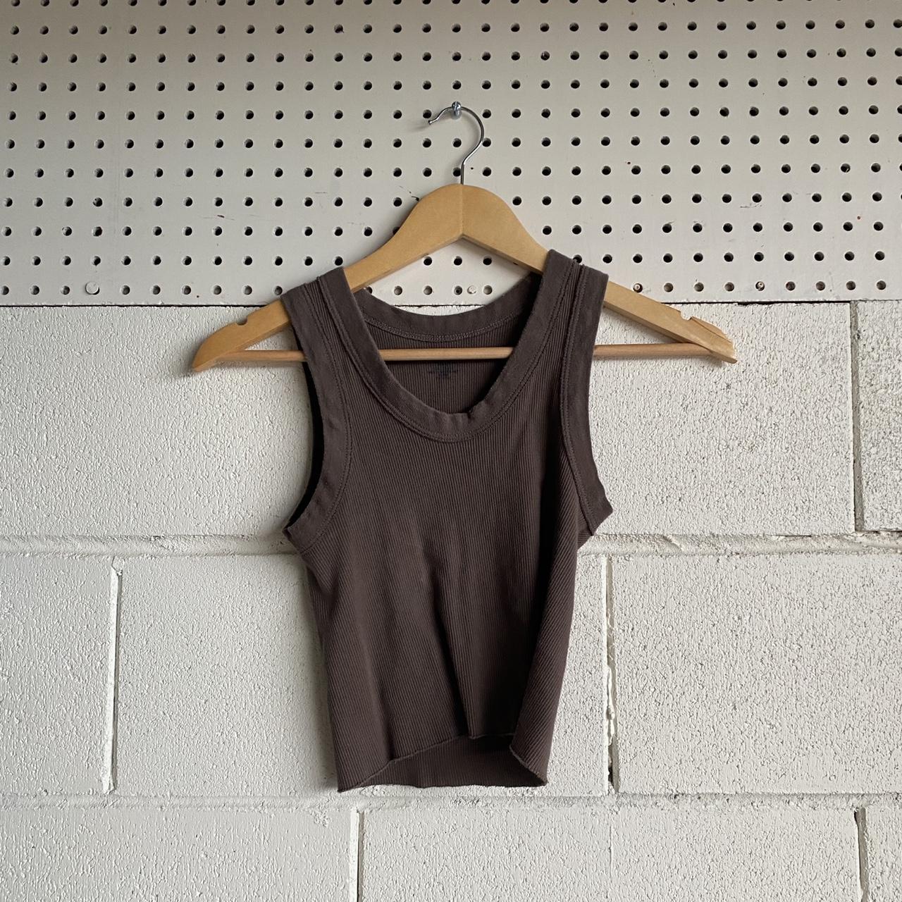 Brandy Melville Women's Tank top Brown XS – Brandy tank
