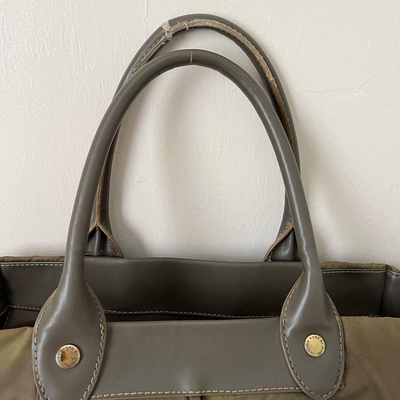 Marc Jacobs Diaper Bag used with stain at zipper - Depop