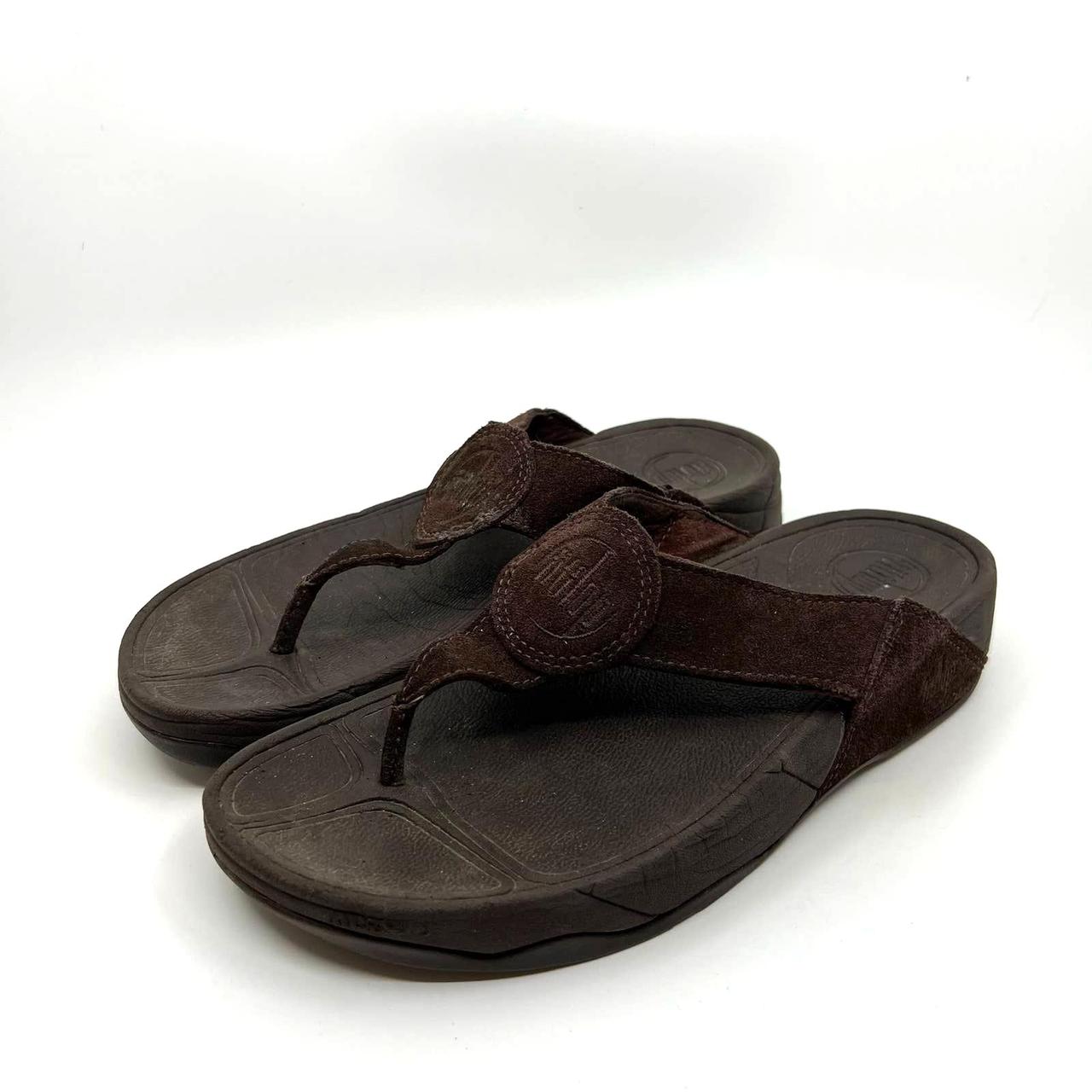 Suede on sale thong sandals