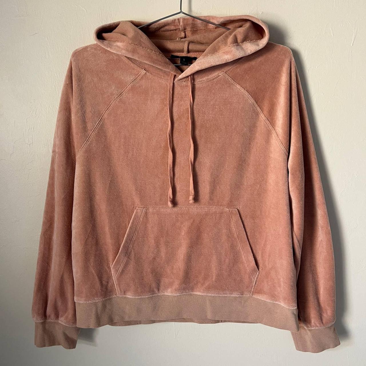 J crew hotsell velour lined hoodie