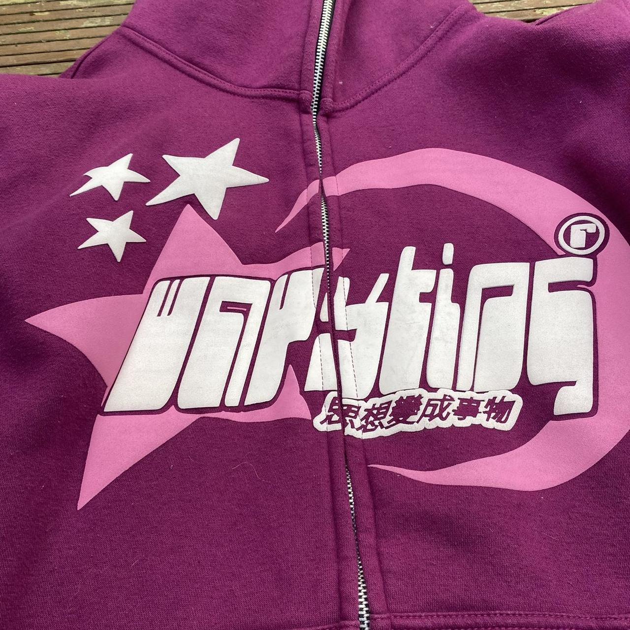 Wavyting unreleased full zip purple hoodie 1of1…... - Depop