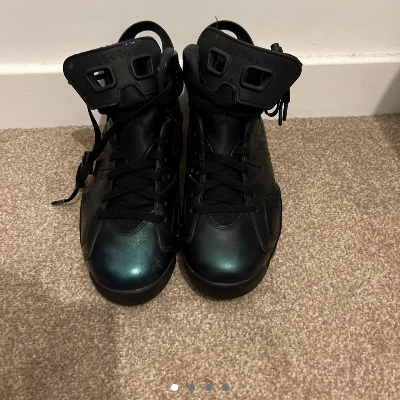 jordan6 black and green