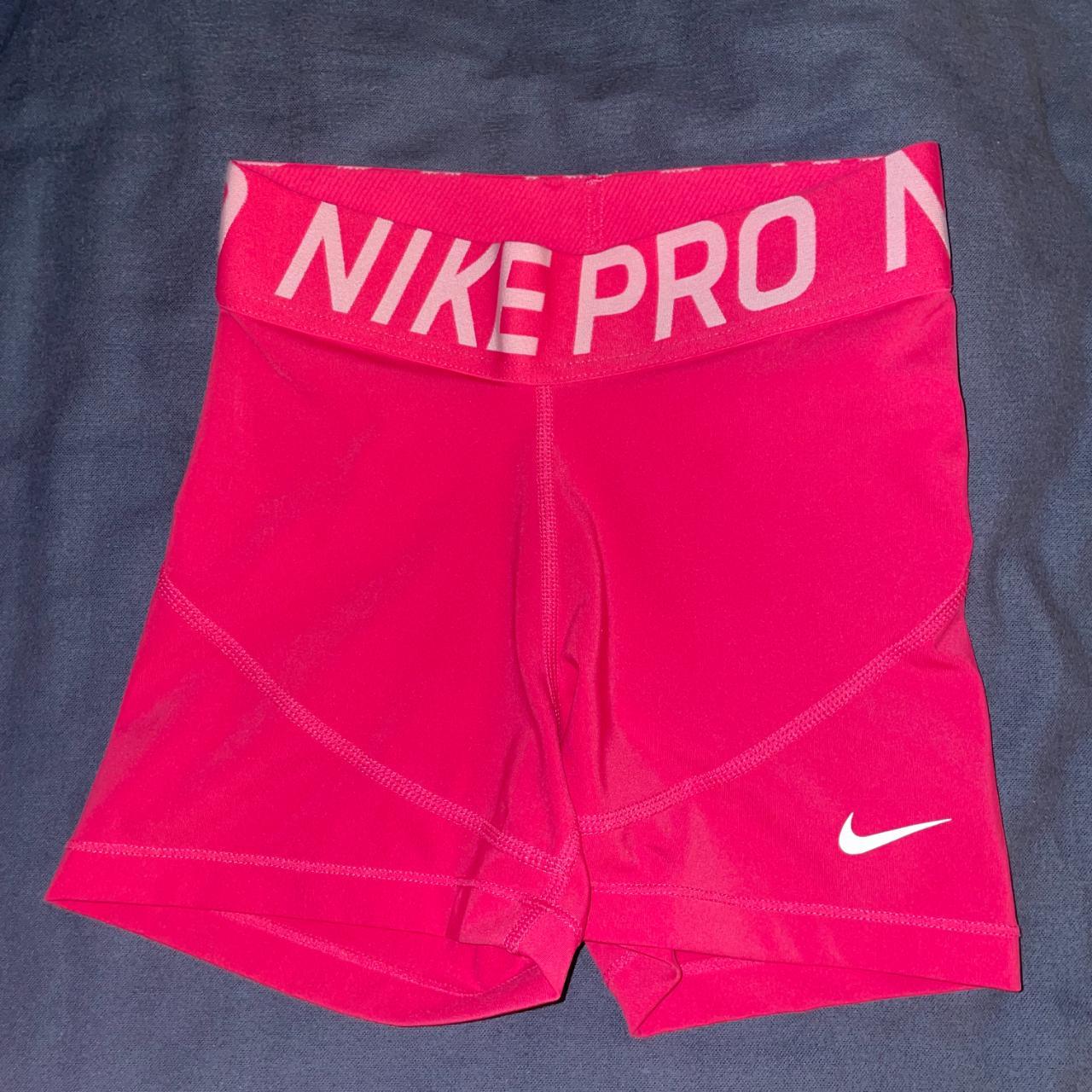 Pink Nike Pro Spandex Size xs Great for working out... - Depop