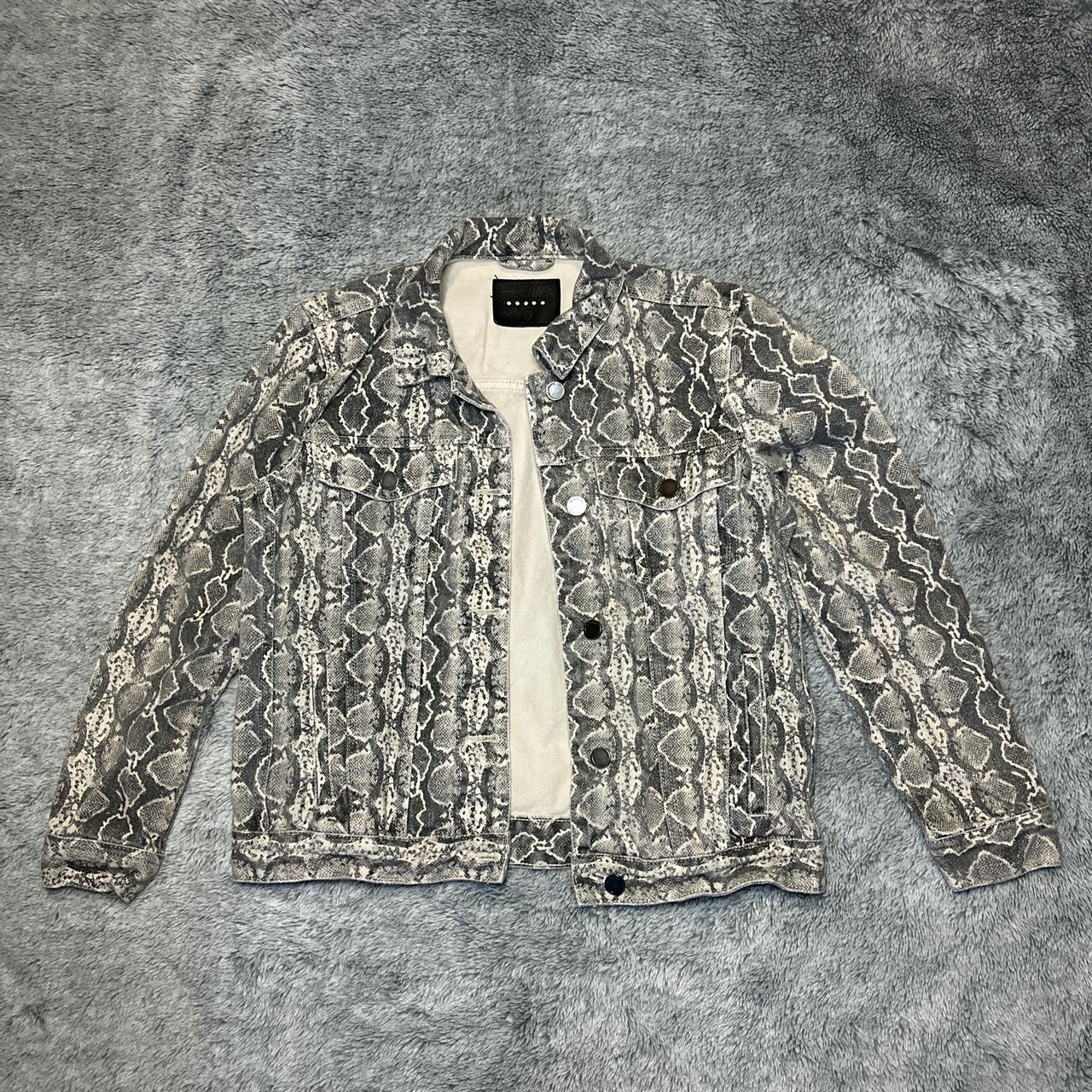 Blank NYC Women's Jacket - Grey/Multi - S – Pytho… - image 1