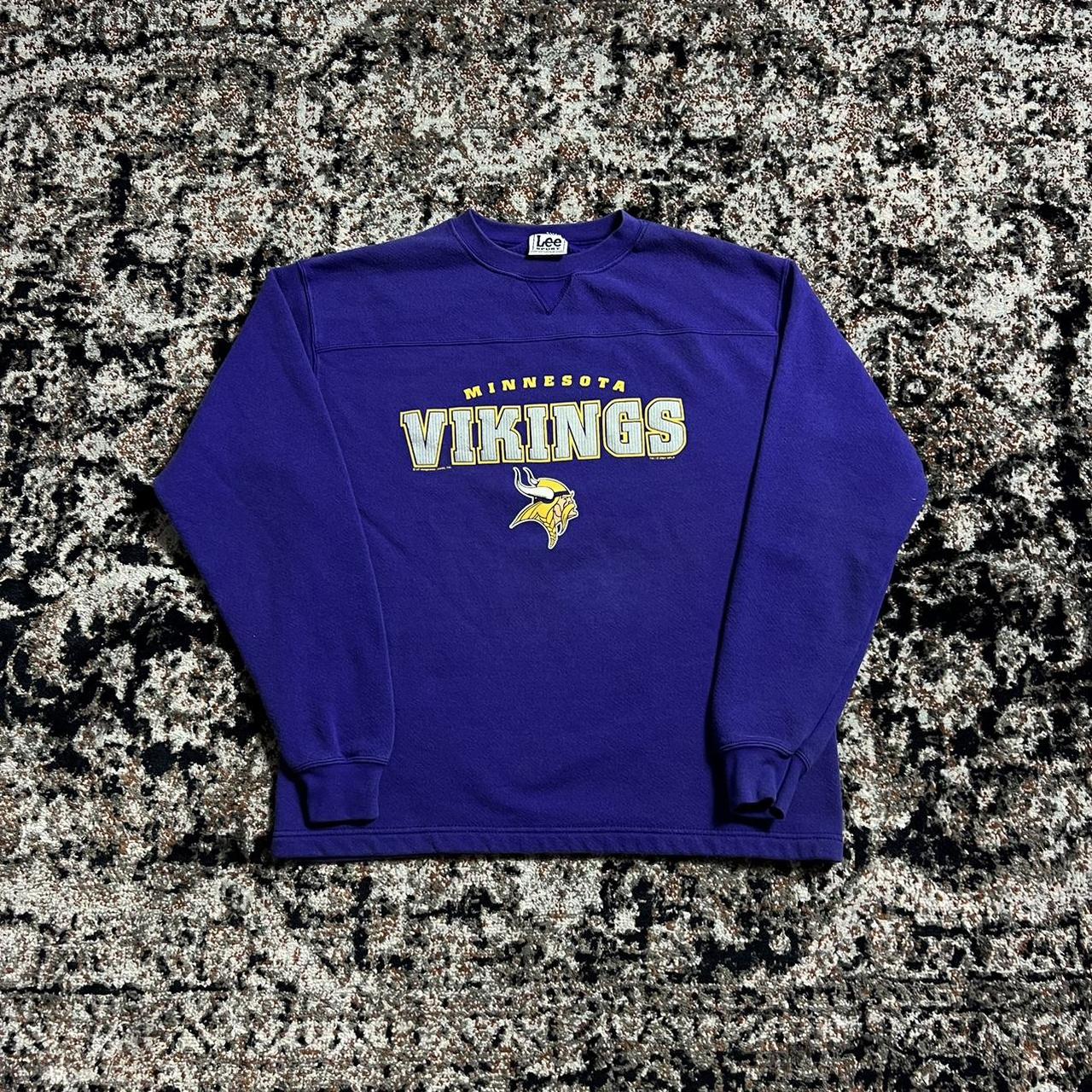 Vintage Minnesota Vikings Hoodie About The Item: - Depop