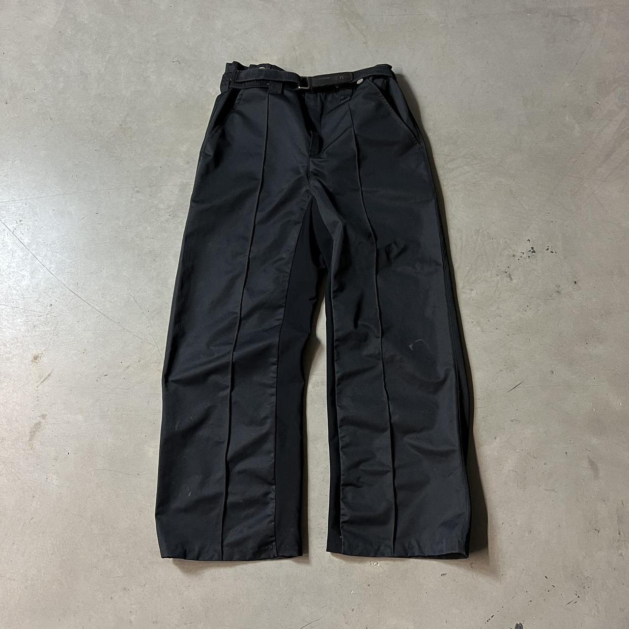 Eddie Bauer Men's Black and Grey Joggers-tracksuits | Depop