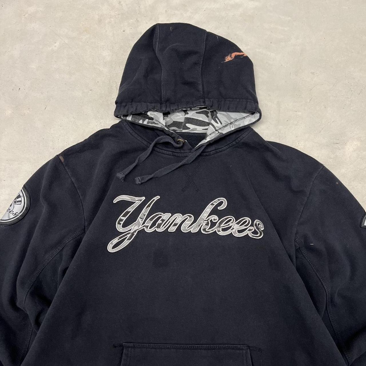 Vintage Nike New York Yankees jacket in navy. Y2K - Depop