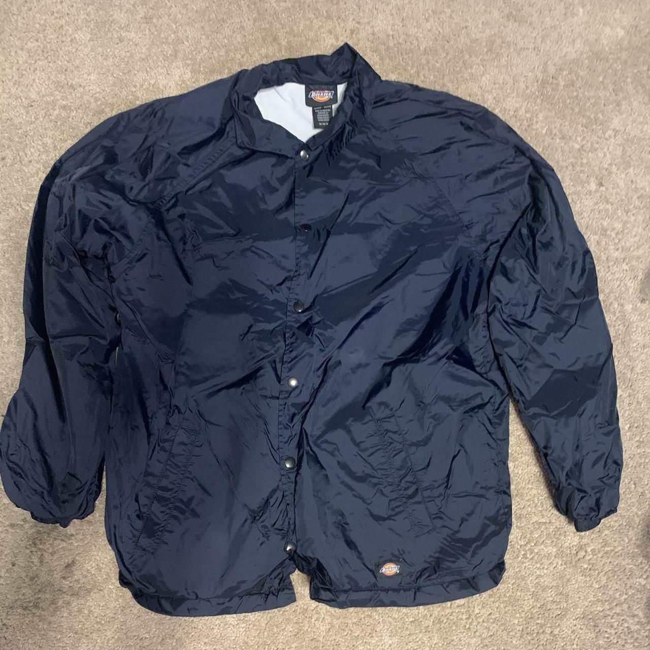 Snap on sale front windbreaker