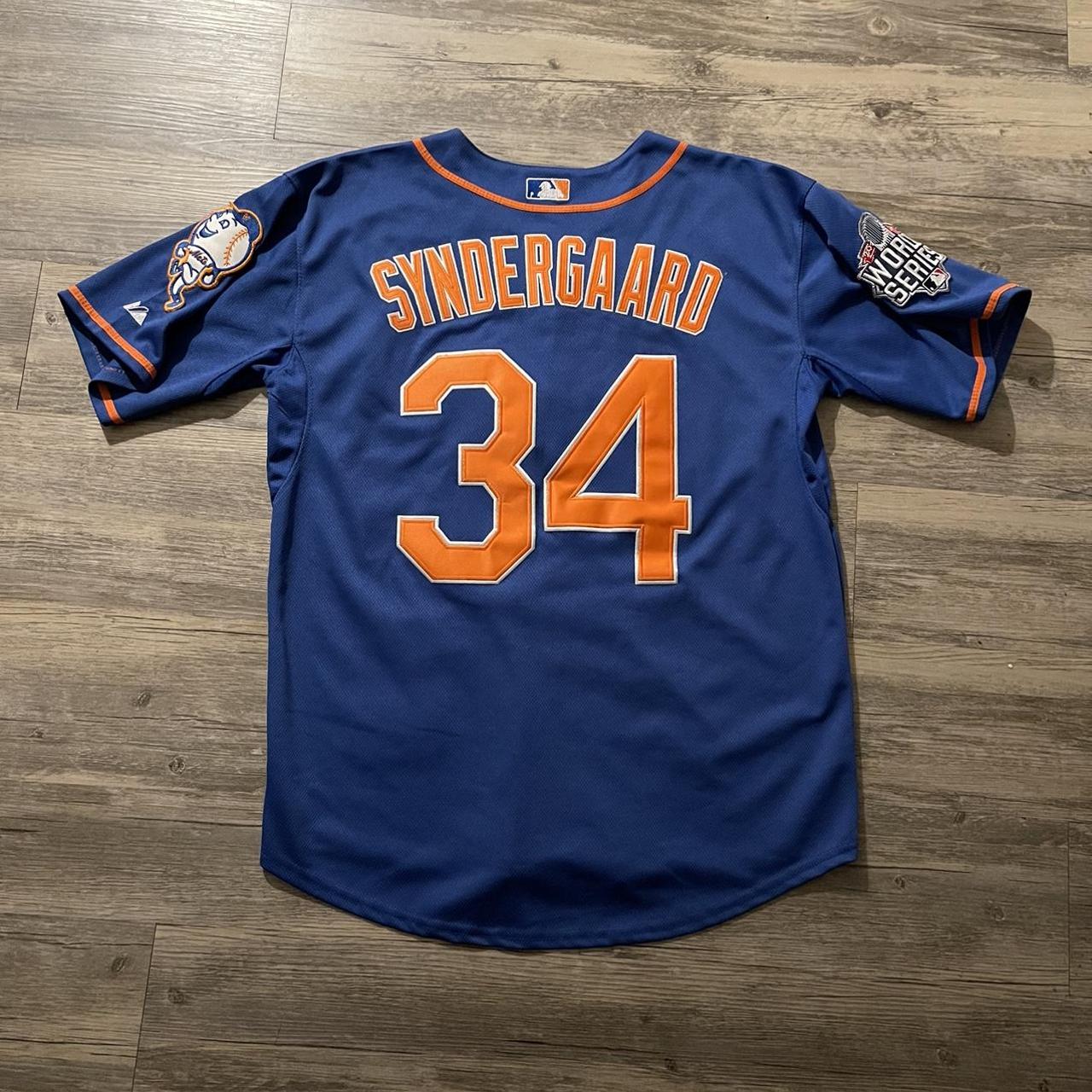 Majestic 2015 World Series New York Mets Jersey Noah - Depop