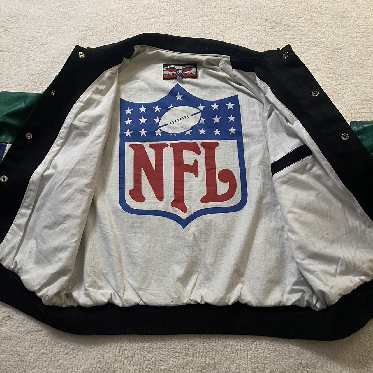 Seahawks Starter Jacket Size mens M Great - Depop