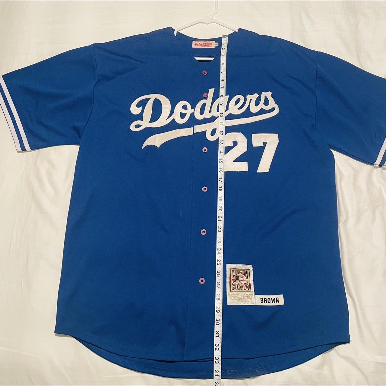 LA Dodgers Jersey “ BROWN ” 24. Preowned. Used... Depop