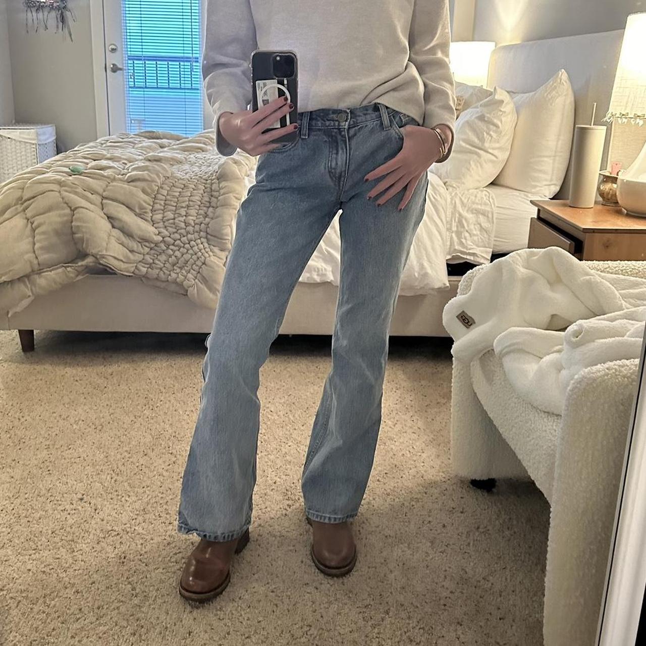 NWT J Brand maternity jeans in blue - Depop