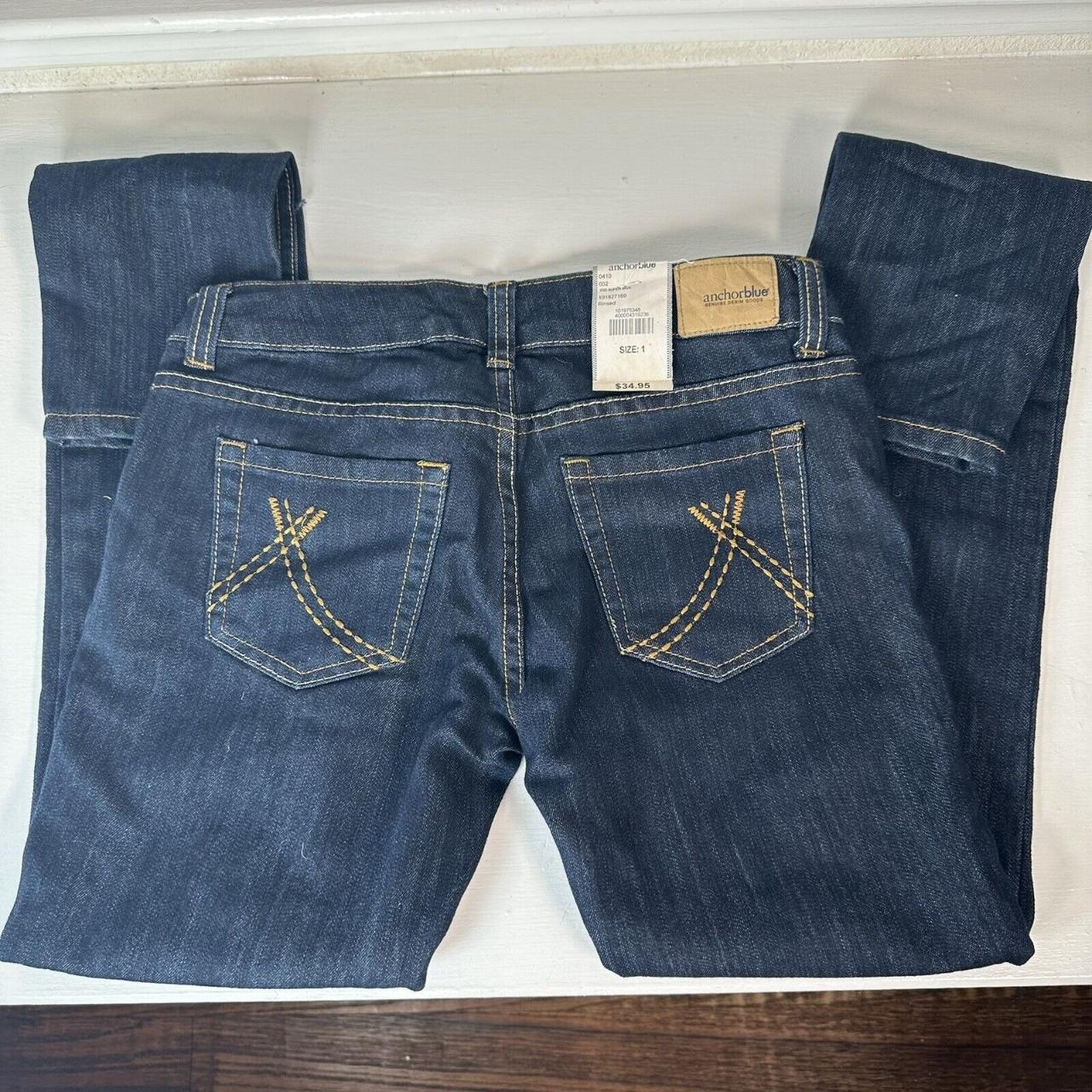Anchor Blue Iris Super Skinny Stretch Denim
