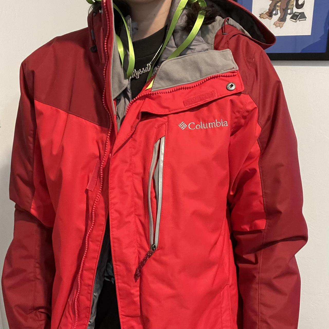 Columbia omni clearance heat red jacket