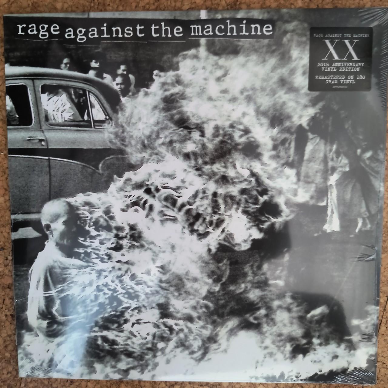 RAGE AGAINST THE MACHINE - SELF TITLED 20TH... - Depop