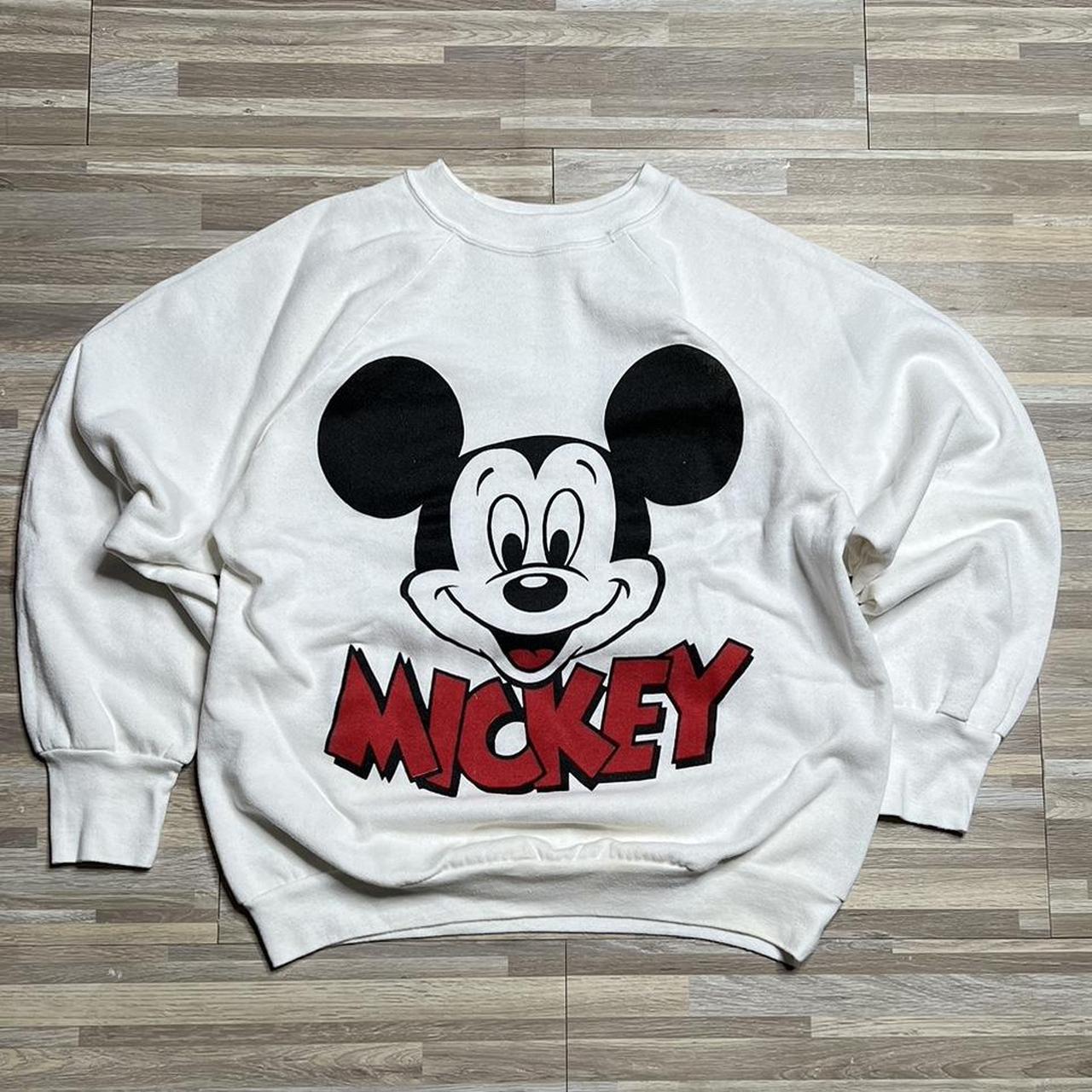 Vintage popular 80s Disney Mickey Mouse Front & Back Graphic Crewneck