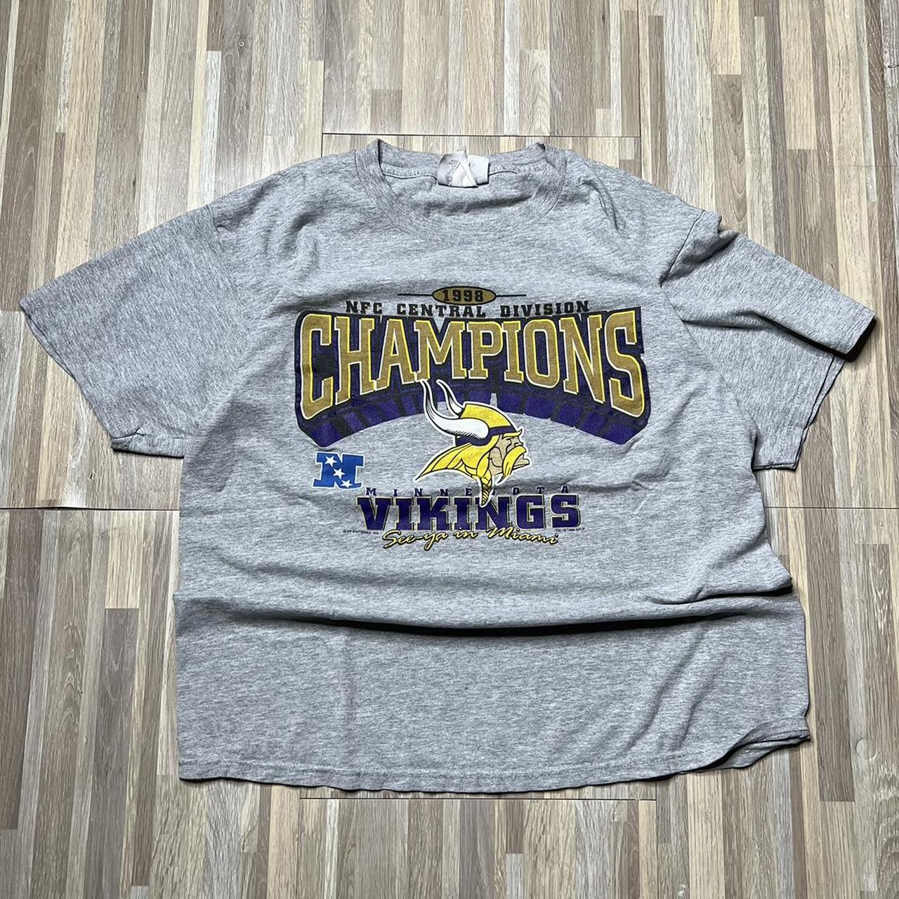 Vikings division champs t clearance shirt